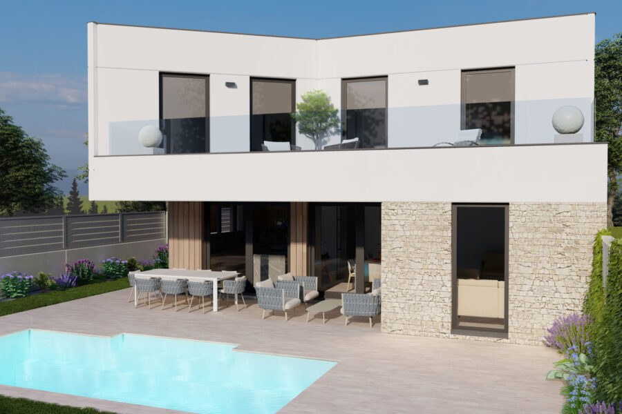 Casas de obra prefabricadas Moralzarzal Sur
